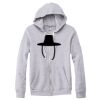 Adult Triblend Full-Zip Fleece Hooded Sweatshirt Thumbnail