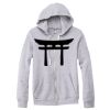 Adult Triblend Full-Zip Fleece Hooded Sweatshirt Thumbnail