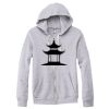 Adult Triblend Full-Zip Fleece Hooded Sweatshirt Thumbnail