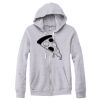Adult Triblend Full-Zip Fleece Hooded Sweatshirt Thumbnail