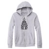 Adult Triblend Full-Zip Fleece Hooded Sweatshirt Thumbnail