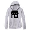Adult Triblend Full-Zip Fleece Hooded Sweatshirt Thumbnail