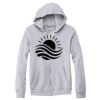 Adult Triblend Full-Zip Fleece Hooded Sweatshirt Thumbnail