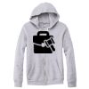 Adult Triblend Full-Zip Fleece Hooded Sweatshirt Thumbnail