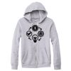 Adult Triblend Full-Zip Fleece Hooded Sweatshirt Thumbnail