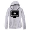 Adult Triblend Full-Zip Fleece Hooded Sweatshirt Thumbnail