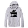 Adult Triblend Full-Zip Fleece Hooded Sweatshirt Thumbnail