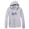 Adult Triblend Full-Zip Fleece Hooded Sweatshirt Thumbnail