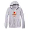 Adult Triblend Full-Zip Fleece Hooded Sweatshirt Thumbnail