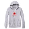 Adult Triblend Full-Zip Fleece Hooded Sweatshirt Thumbnail