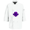 Button Chef Coat with Thermometer Pocket Thumbnail