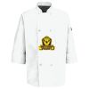Button Chef Coat with Thermometer Pocket Thumbnail