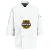 Button Chef Coat with Thermometer Pocket Thumbnail
