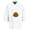 Button Chef Coat with Thermometer Pocket Thumbnail