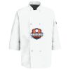 Button Chef Coat with Thermometer Pocket Thumbnail