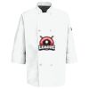 Button Chef Coat with Thermometer Pocket Thumbnail