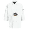 Button Chef Coat with Thermometer Pocket Thumbnail