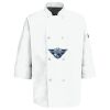 Button Chef Coat with Thermometer Pocket Thumbnail