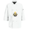 Button Chef Coat with Thermometer Pocket Thumbnail