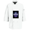 Button Chef Coat with Thermometer Pocket Thumbnail