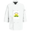 Button Chef Coat with Thermometer Pocket Thumbnail