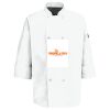 Button Chef Coat with Thermometer Pocket Thumbnail