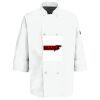 Button Chef Coat with Thermometer Pocket Thumbnail