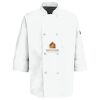 Button Chef Coat with Thermometer Pocket Thumbnail
