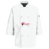 Button Chef Coat with Thermometer Pocket Thumbnail