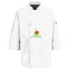 Button Chef Coat with Thermometer Pocket Thumbnail