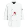 Button Chef Coat with Thermometer Pocket Thumbnail