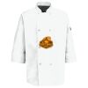 Button Chef Coat with Thermometer Pocket Thumbnail