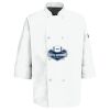 Button Chef Coat with Thermometer Pocket Thumbnail