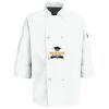 Button Chef Coat with Thermometer Pocket Thumbnail