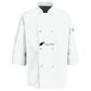 Button Chef Coat with Thermometer Pocket Thumbnail