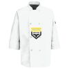 Button Chef Coat with Thermometer Pocket Thumbnail