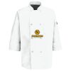 Button Chef Coat with Thermometer Pocket Thumbnail