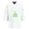 Button Chef Coat with Thermometer Pocket Thumbnail