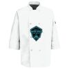 Button Chef Coat with Thermometer Pocket Thumbnail