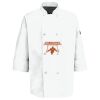 Button Chef Coat with Thermometer Pocket Thumbnail