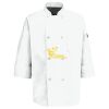 Button Chef Coat with Thermometer Pocket Thumbnail