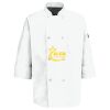 Button Chef Coat with Thermometer Pocket Thumbnail