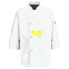 Button Chef Coat with Thermometer Pocket Thumbnail
