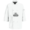 Button Chef Coat with Thermometer Pocket Thumbnail