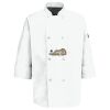 Button Chef Coat with Thermometer Pocket Thumbnail