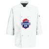 Button Chef Coat with Thermometer Pocket Thumbnail