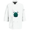 Button Chef Coat with Thermometer Pocket Thumbnail