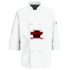 Button Chef Coat with Thermometer Pocket Thumbnail