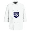 Button Chef Coat with Thermometer Pocket Thumbnail