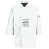 Button Chef Coat with Thermometer Pocket Thumbnail